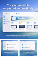 SnapSort — Organize Your Screenshots gallery image