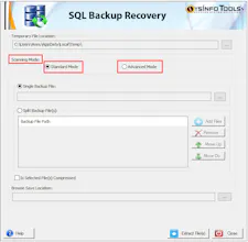 SysInfo SQL Backup Recovery Tool gallery image