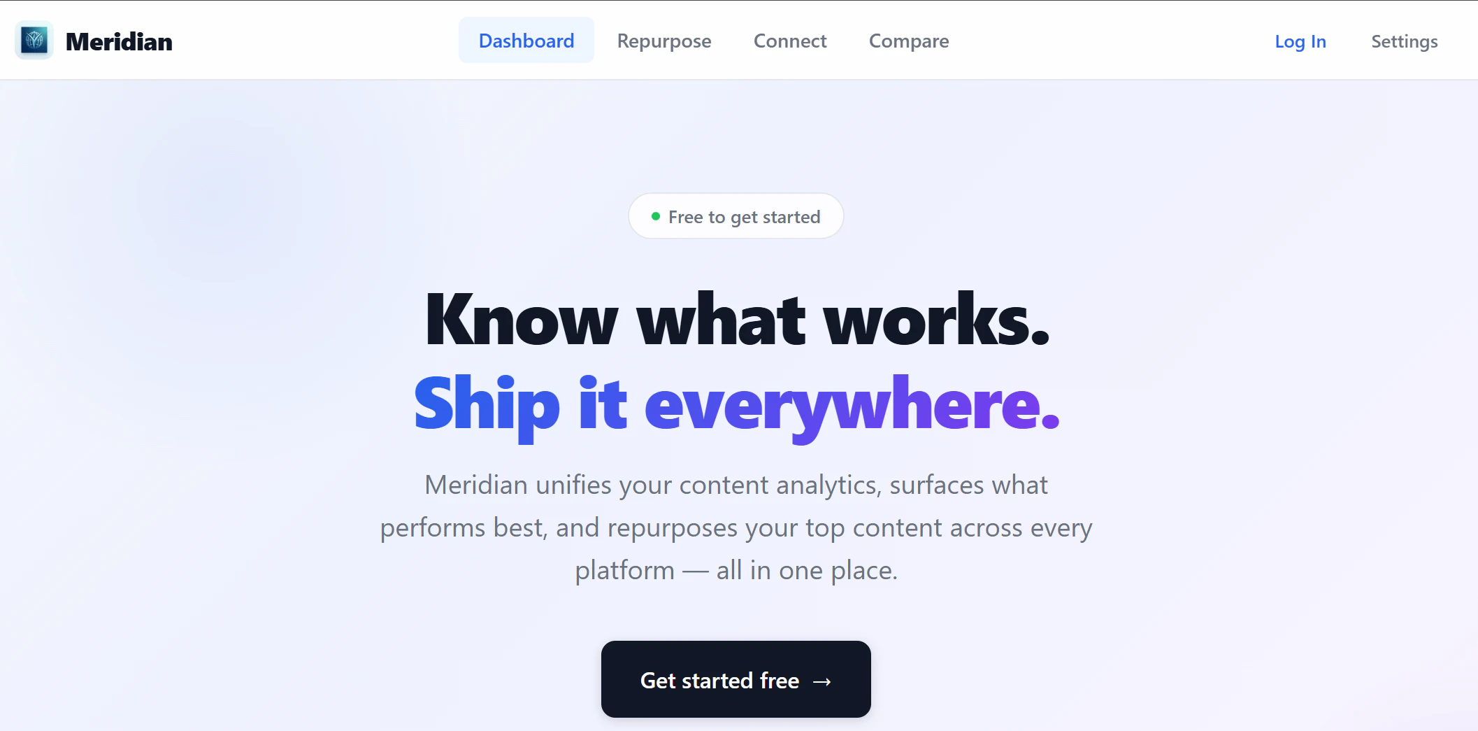 Meridian 대표 미리보기