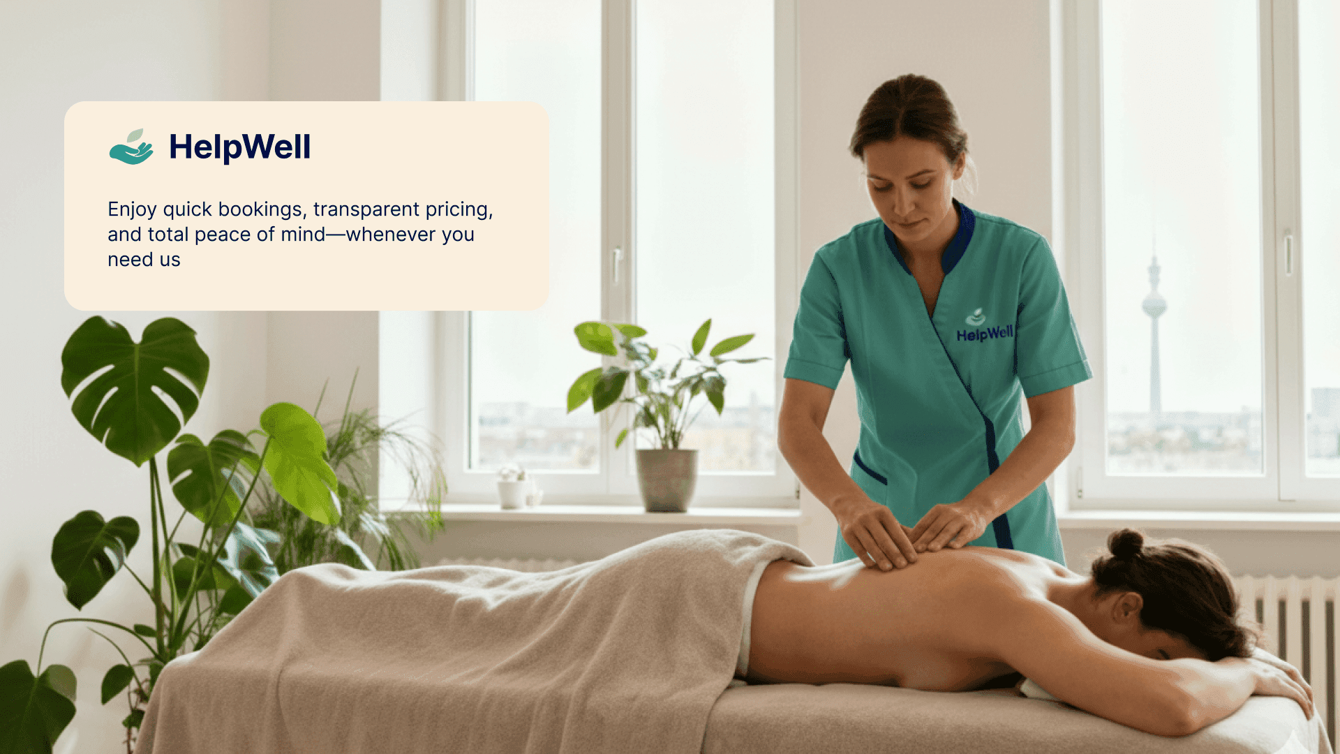 Helpwell - Main product screenshot demonstrating key features and user interface