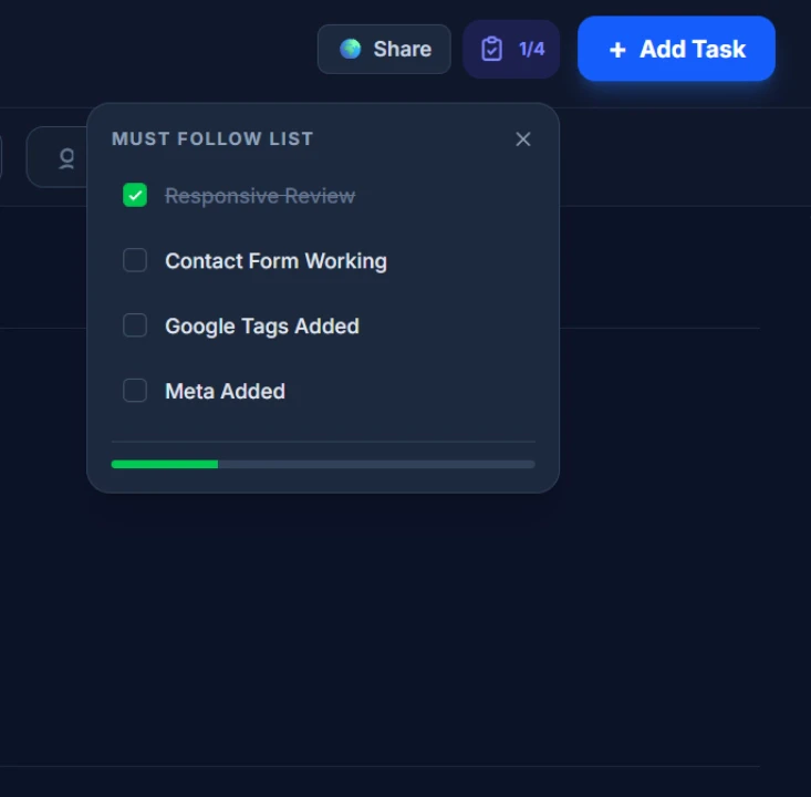 WeboTask – Email to Task & Projects screenshot 4