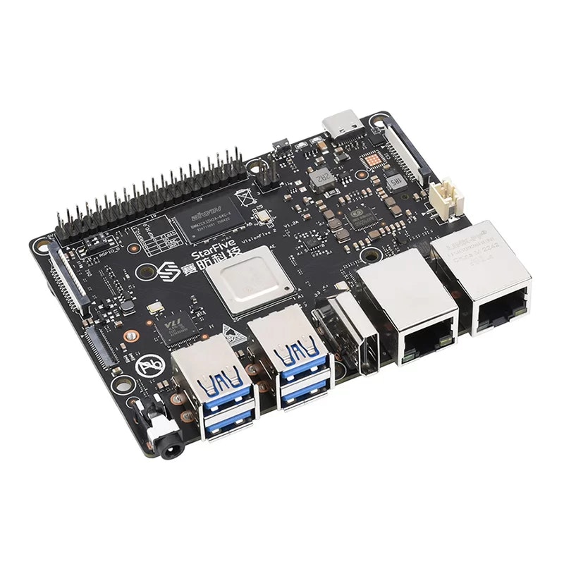 VisionFive2 RISC-V-Single Board-computer - VisionFive2 RISC-V AI Single Board-computer met WiFi-module media 1