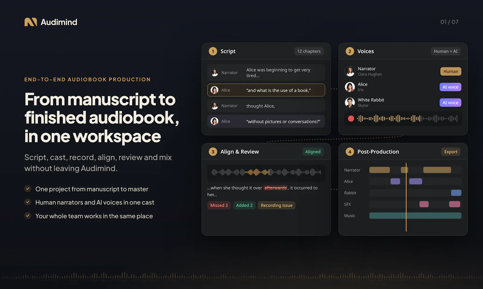 Audimind screenshot 2
