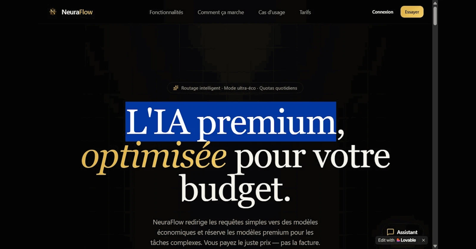 NeuraFlowGPT screenshot 1