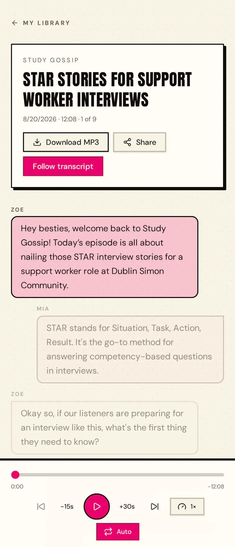 Study Gossip screenshot 6