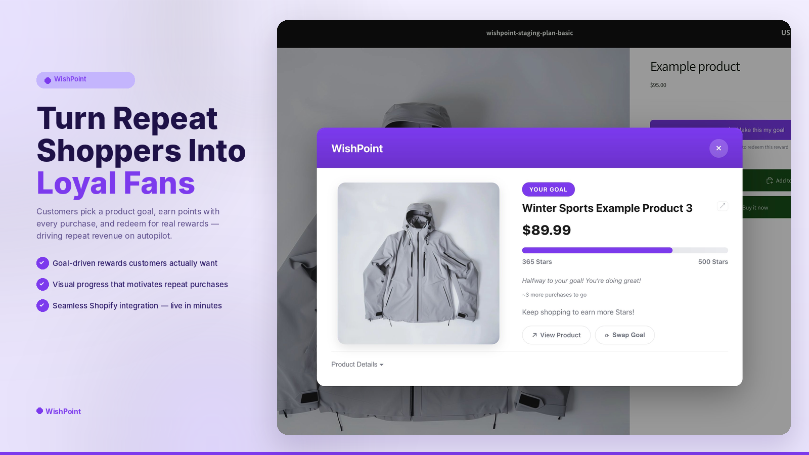 WishPoint - Loyalty towards one product gallery image