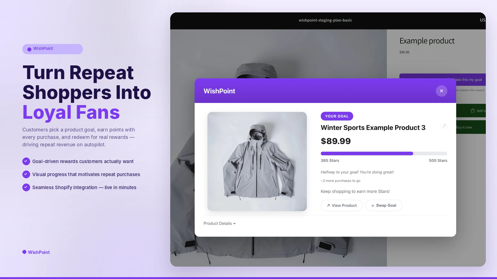 WishPoint - Loyalty towards one product screenshot 2