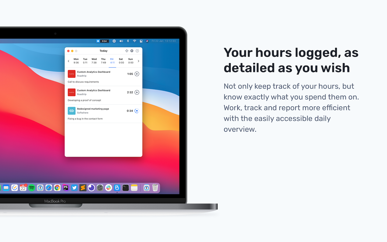 time tracker software for mac