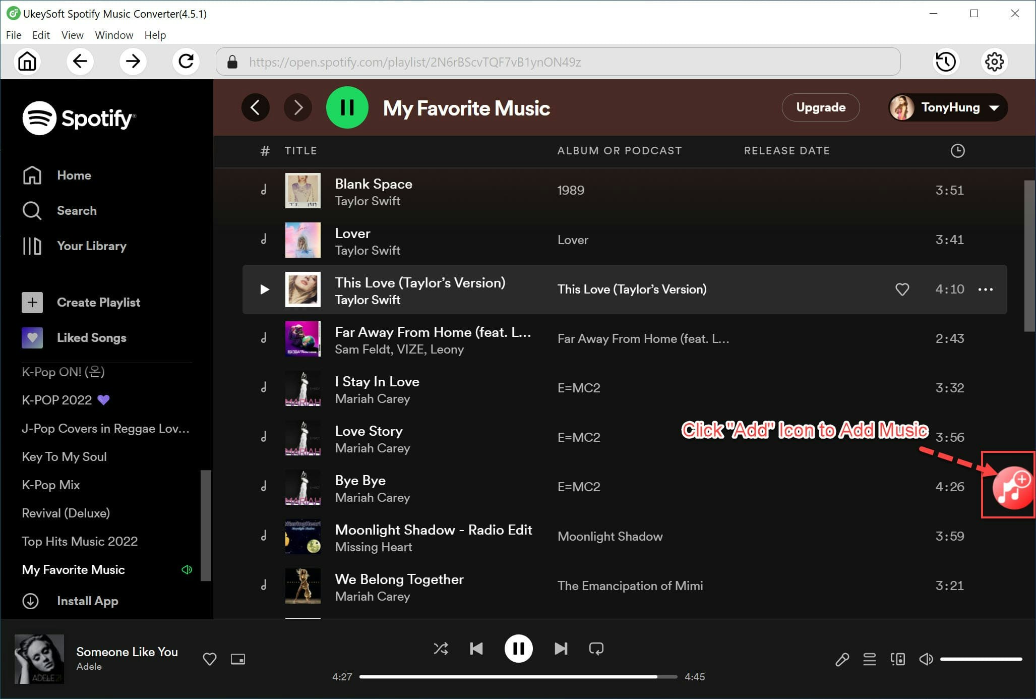 Ukeysoft Spotify Music Converter - Ваш лучший инструмент для конвертации музыки Spotify в mp3 медиа 5