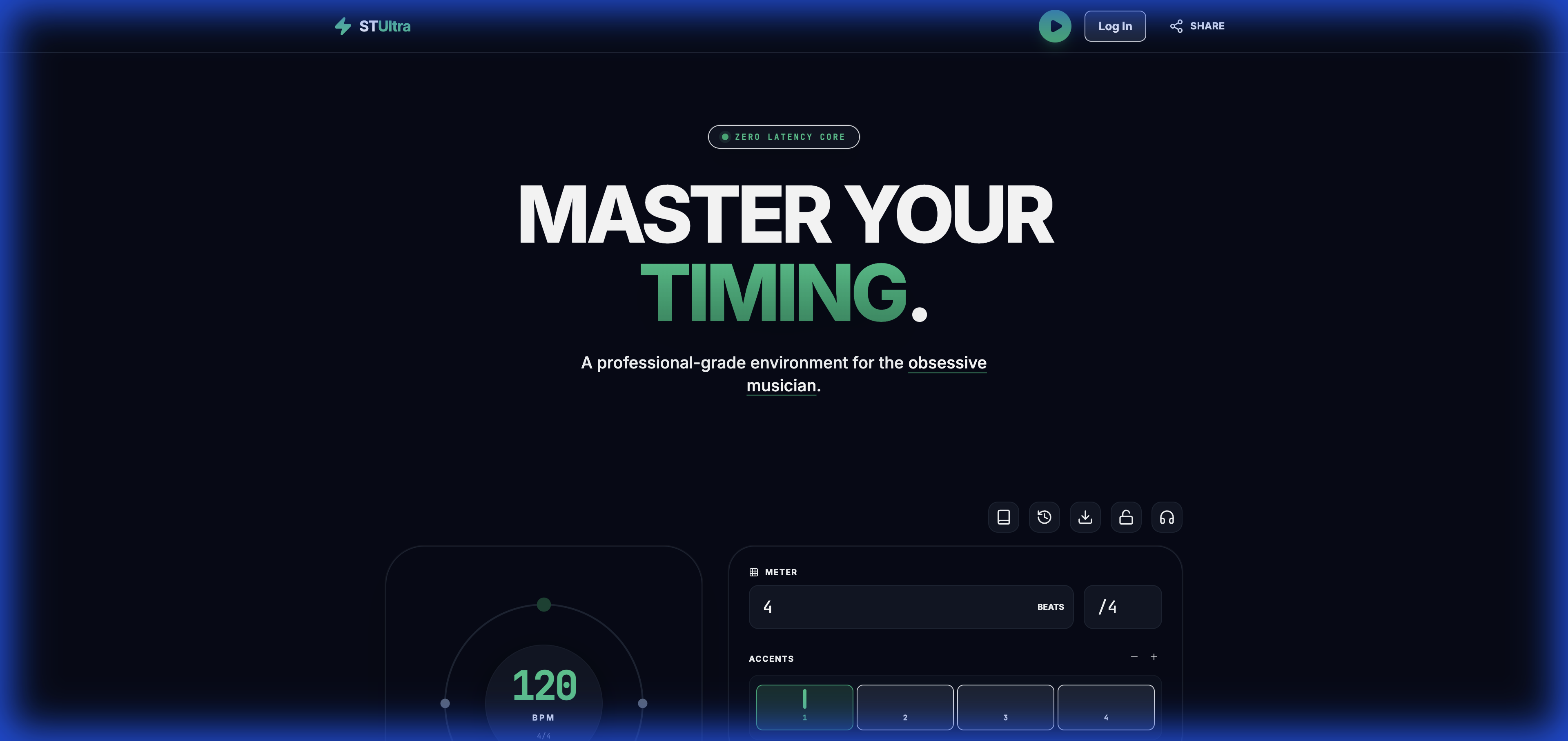 SuperTime Ultra - Main product screenshot demonstrating key features and user interface