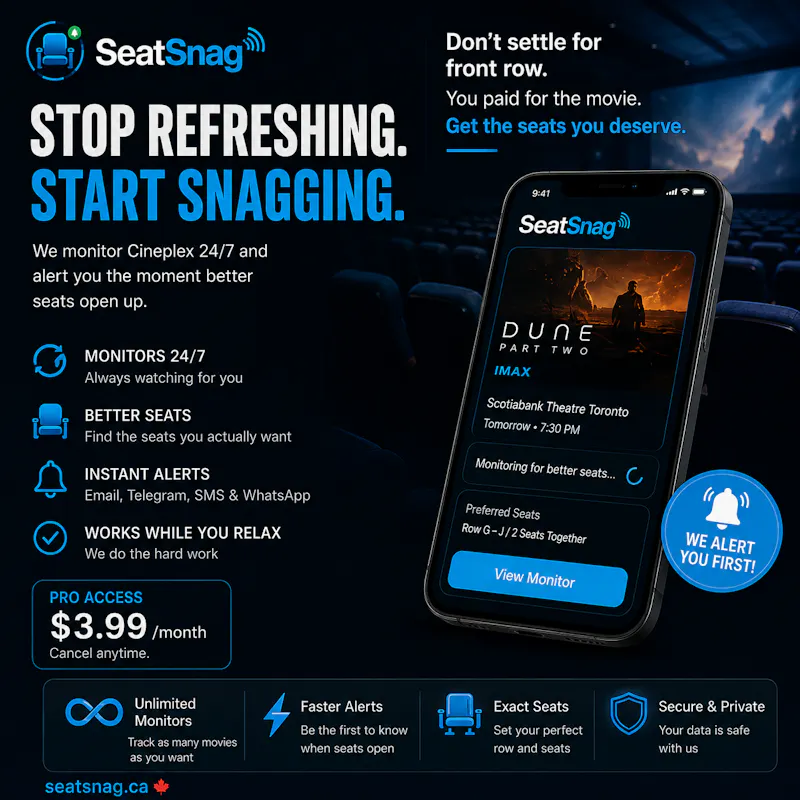 SeatSnag screenshot 1