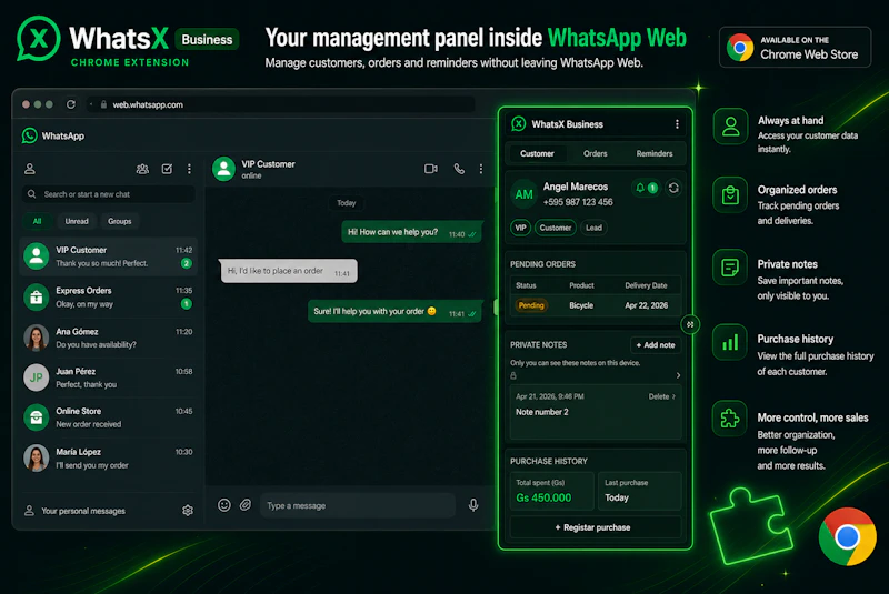 WhatsX: WhatsApp Web CRM & Sales Panel screenshot 5