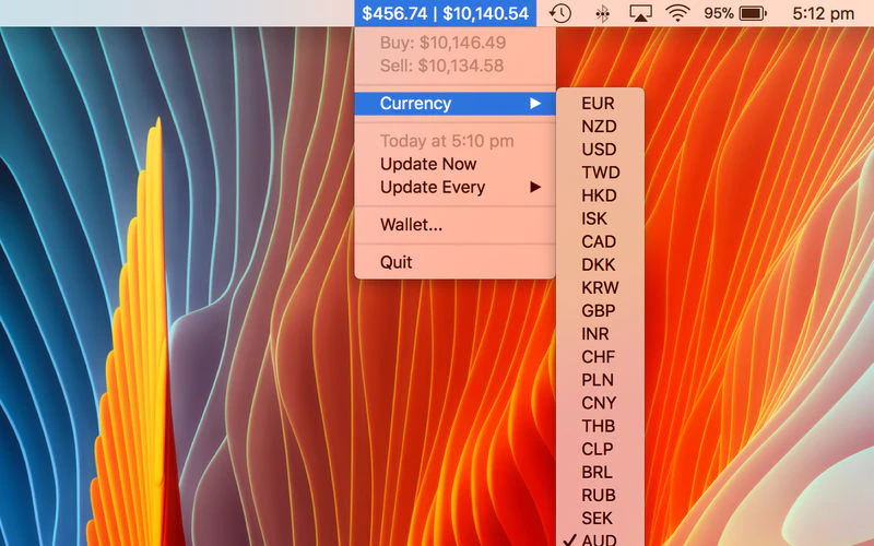 Bitcoin Bar Image