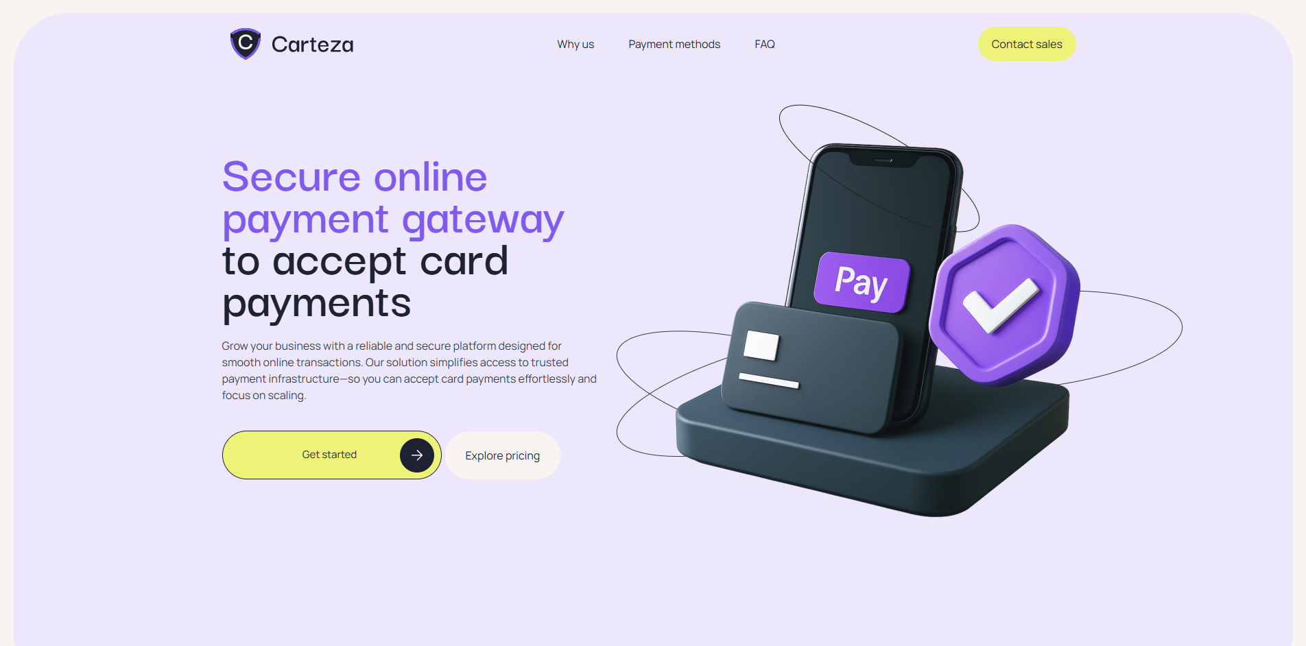 Carteza - Main product screenshot demonstrating key features and user interface