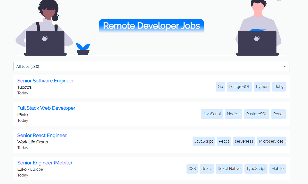 Remote Dev Jobs gallery image