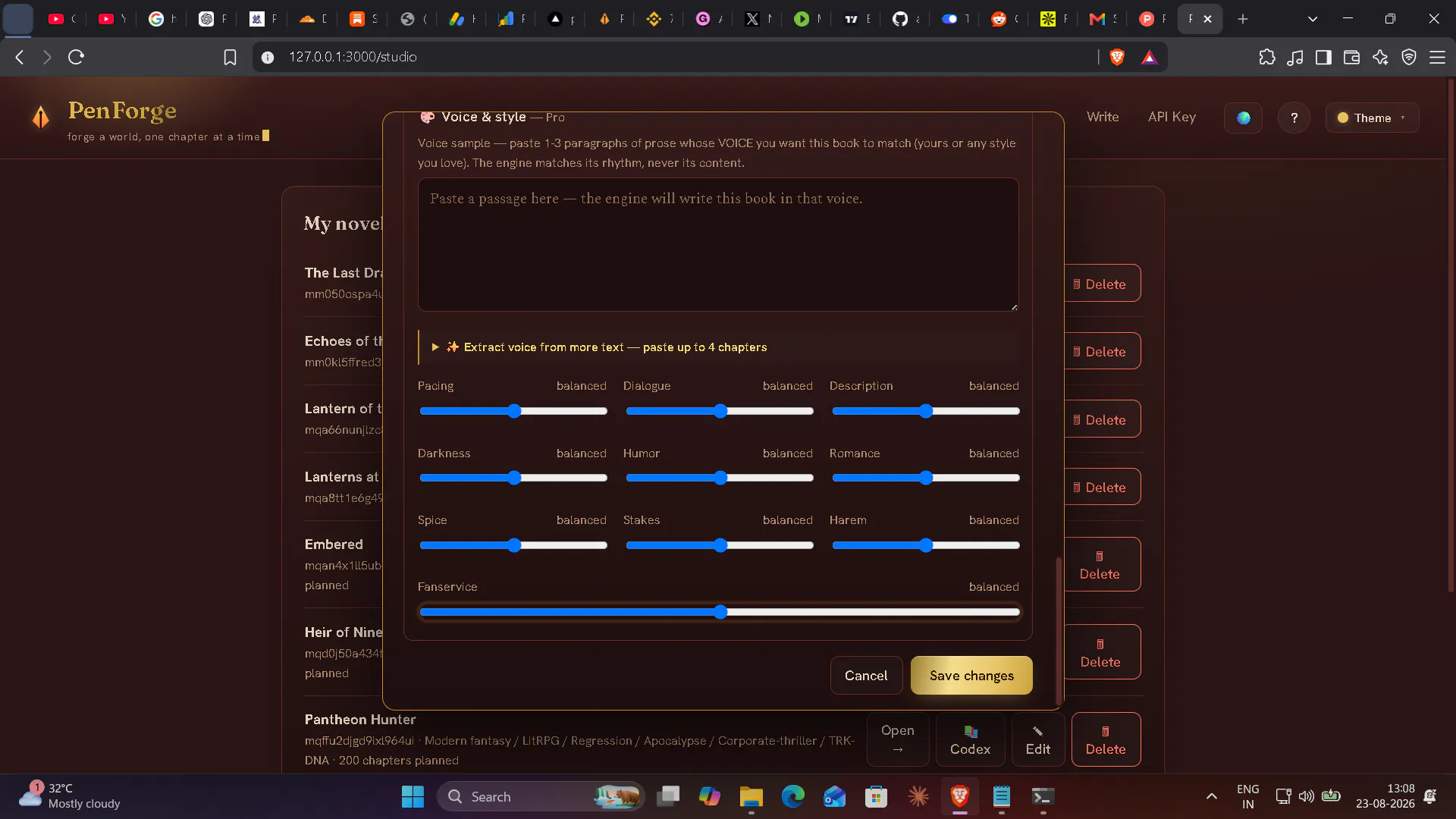 PenForge- Story Intelligence for Writers gallery image