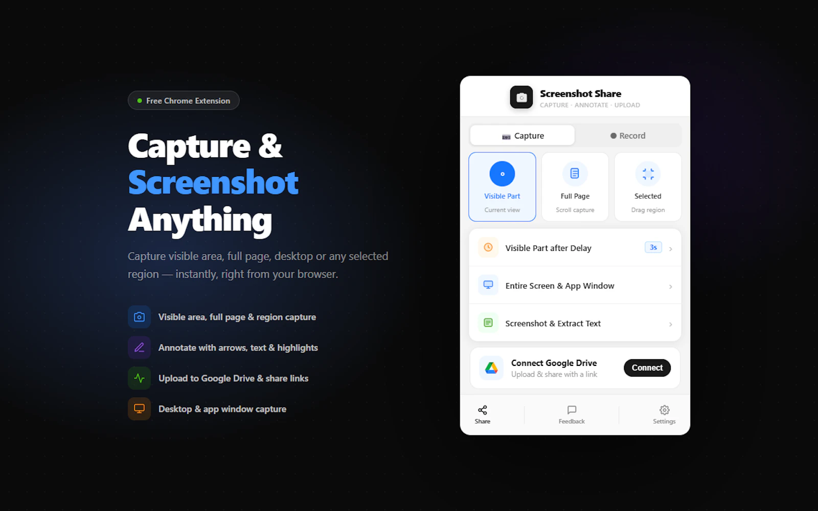 Screenshot Capture & Share screenshot 1