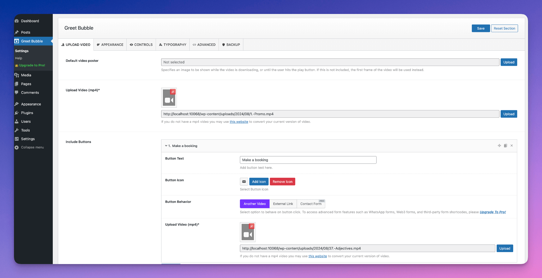 Greet Bubble - Screenshot 3 showing product features and functionality