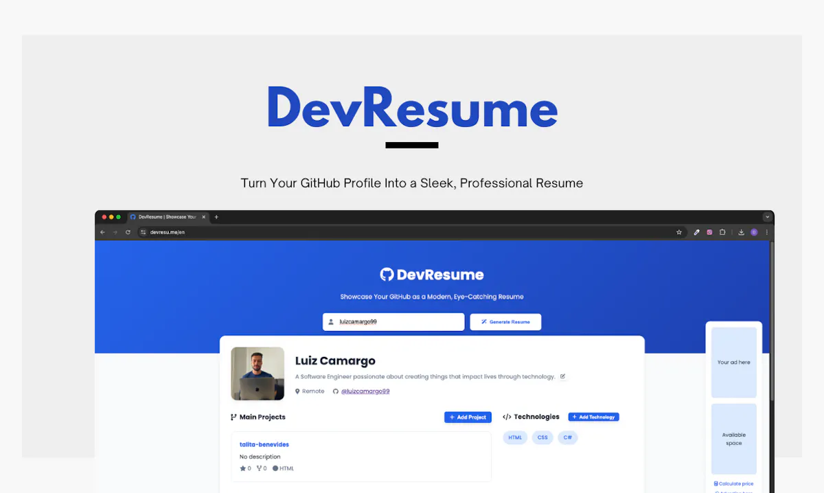DevResume