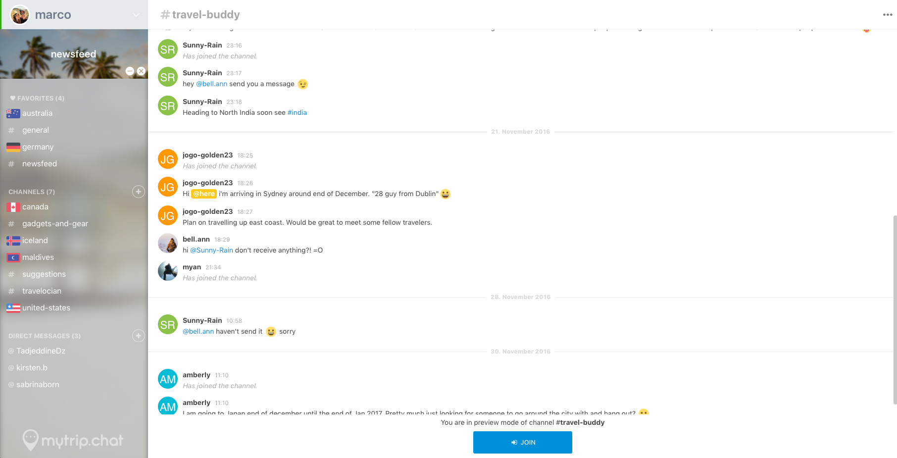 Mytrip.chat gallery image