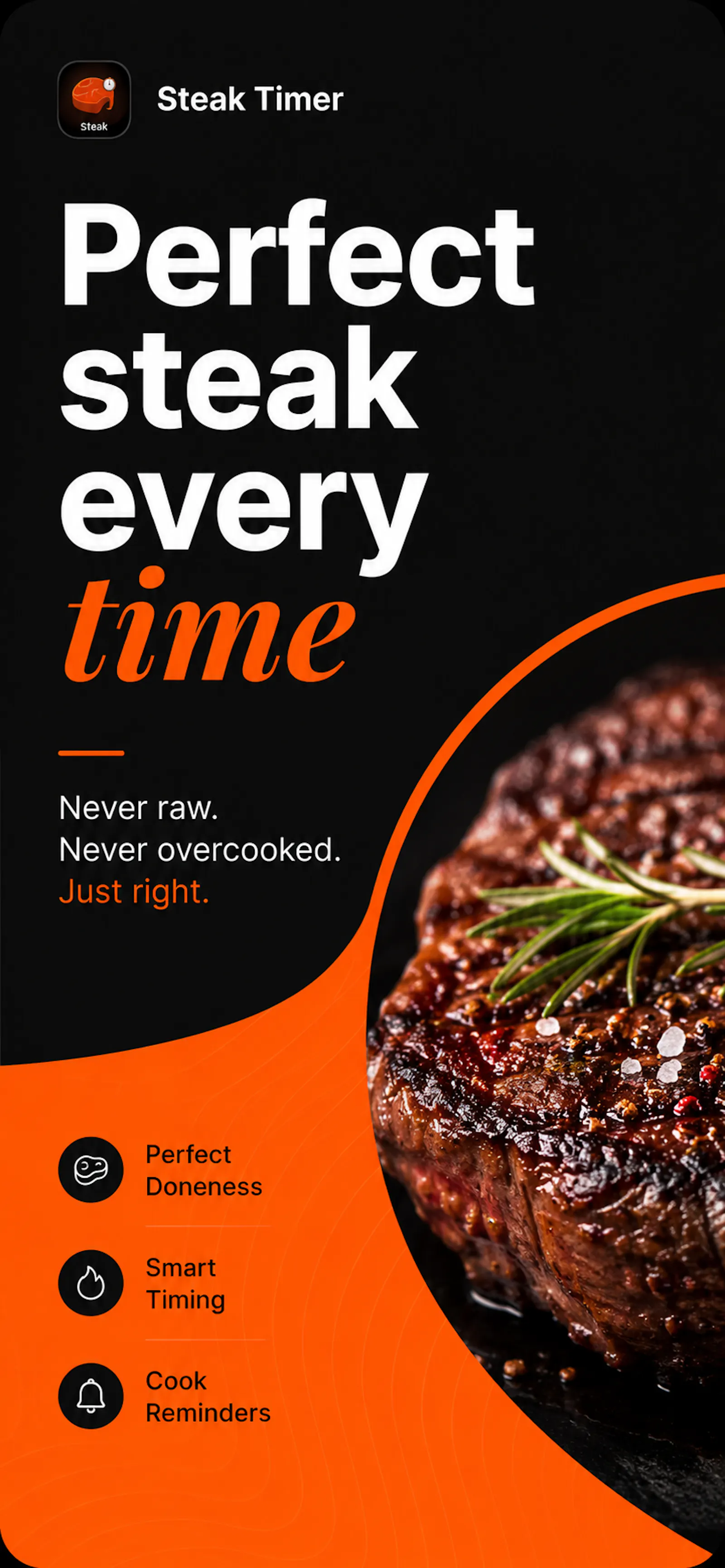 Steak Timer – Cook Perfect Steak screenshot 1