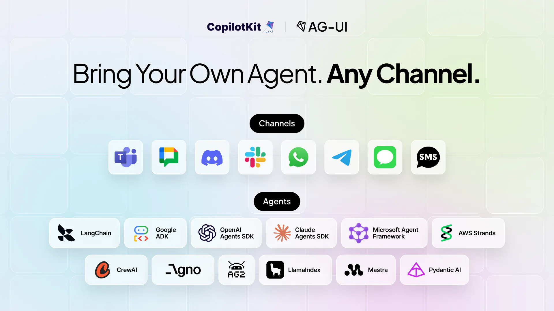 CopilotKit Channels SDK gallery image