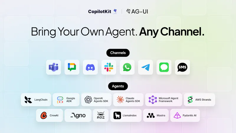 CopilotKit Channels SDK screenshot 11