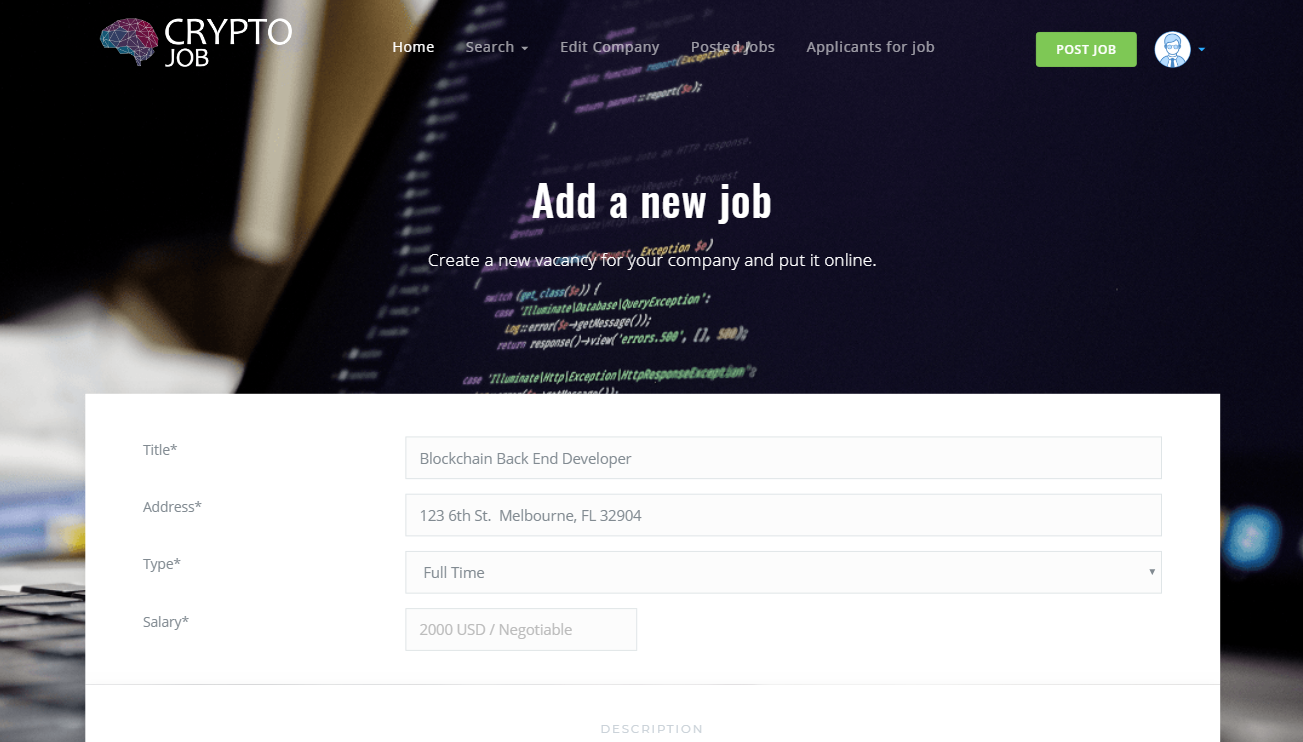 Crypto Job gallery image