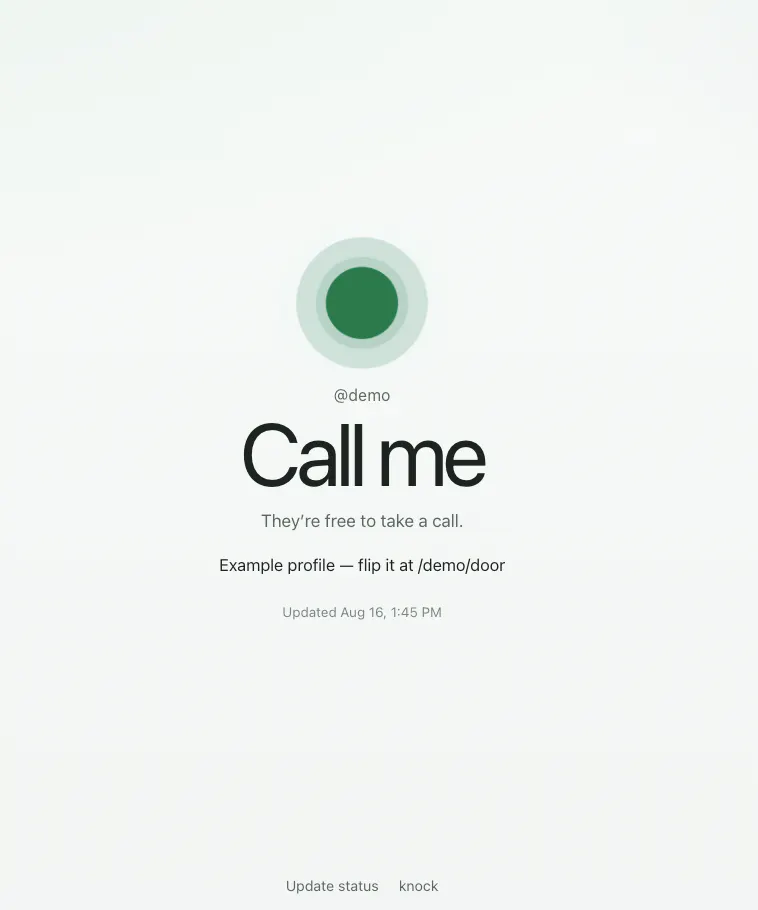 knock gallery image