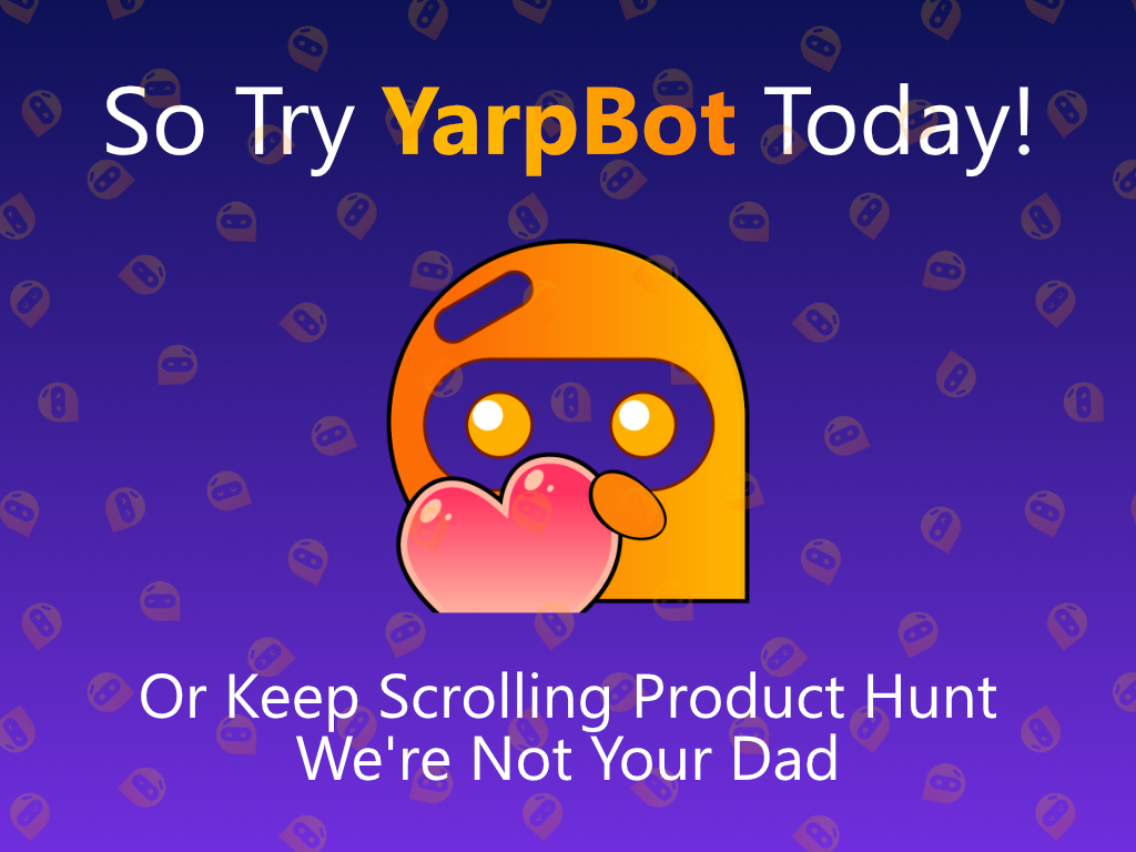 Yarpbot seğirme uzantısı - Nihai Twitch Assistant;Şimdi bir seğirme uzantısı olarak! medya 5