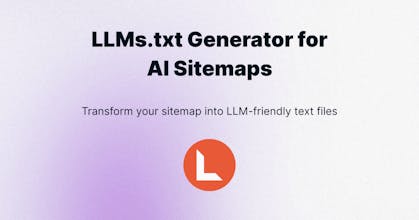 LLMs.txt Generator gallery image