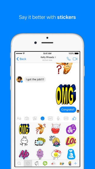 SMS on Facebook Messenger gallery image