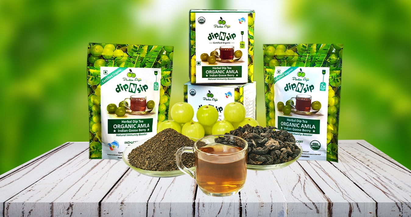 Dip N Sip Organic Amla Tea gallery image