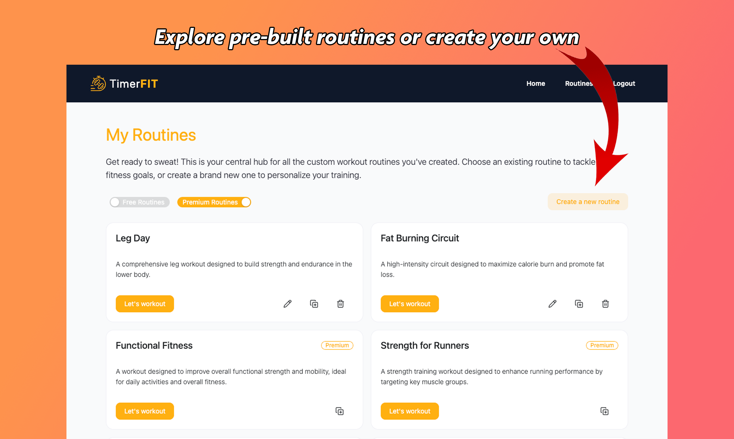 TimerFIT gallery image