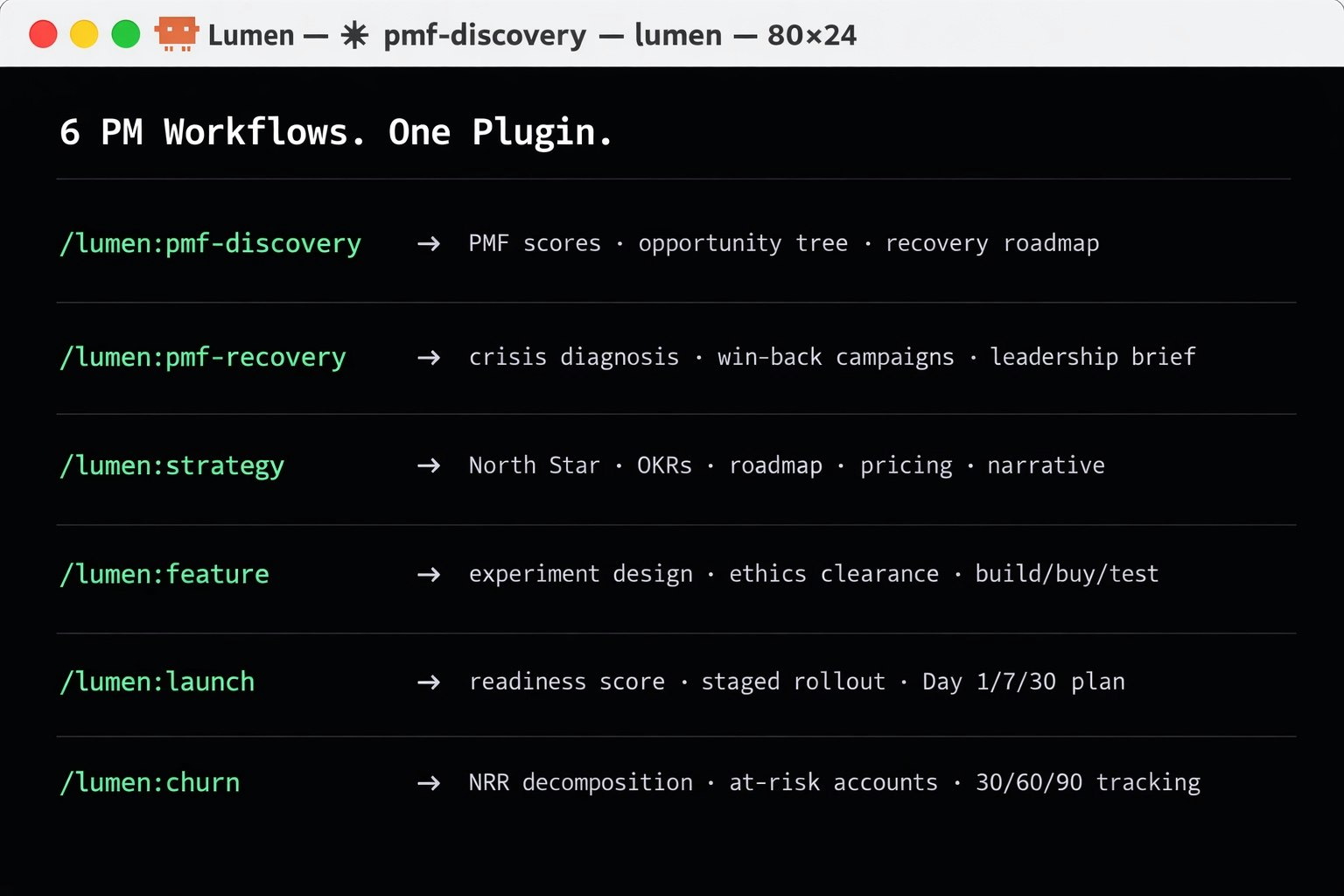 Lumen — Run PM Workflows with AI Agents gallery image