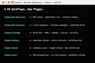 Lumen — Run PM Workflows with AI Agents gallery image