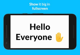 Large Text for Android gallery image