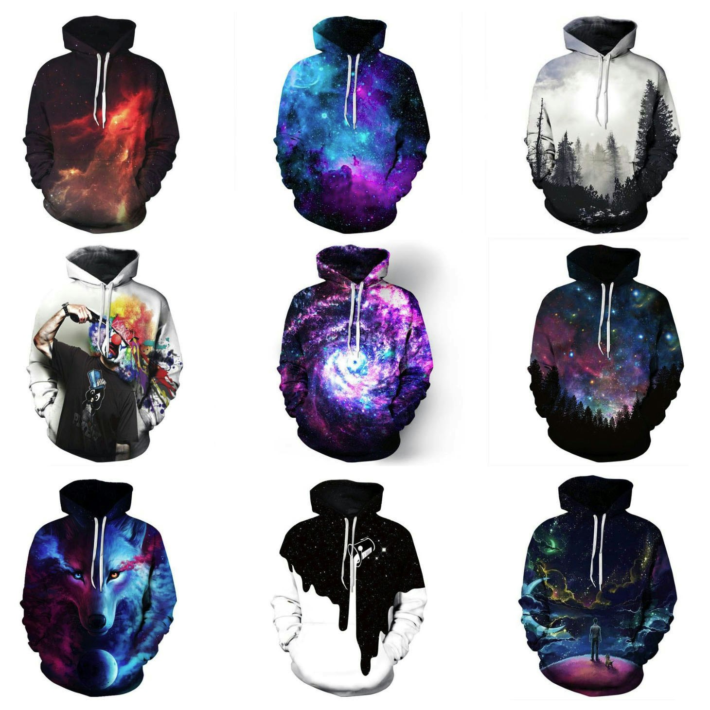 Anarchy Prints Hoodies