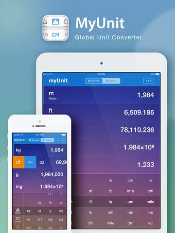 myUnit · Global Unit Converter gallery image