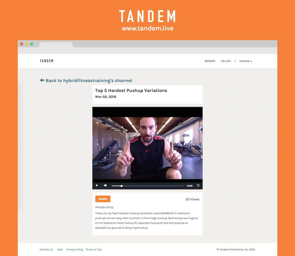 Tandem gallery image