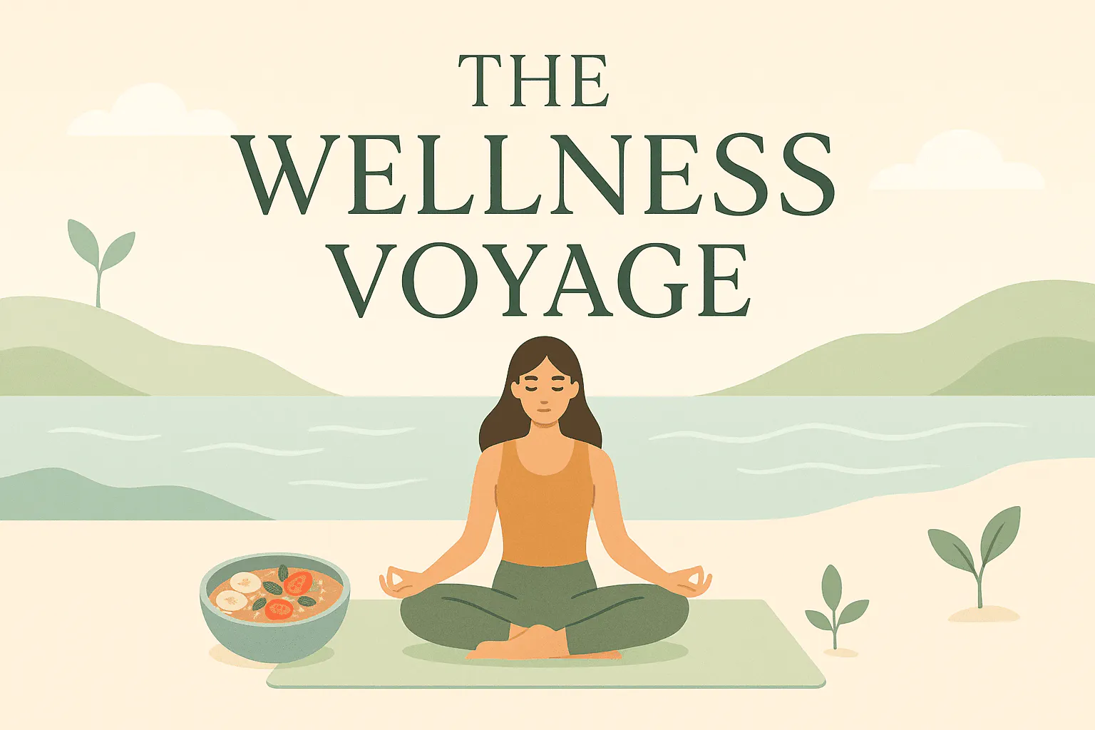 The Wellness Voyage 제품 배너