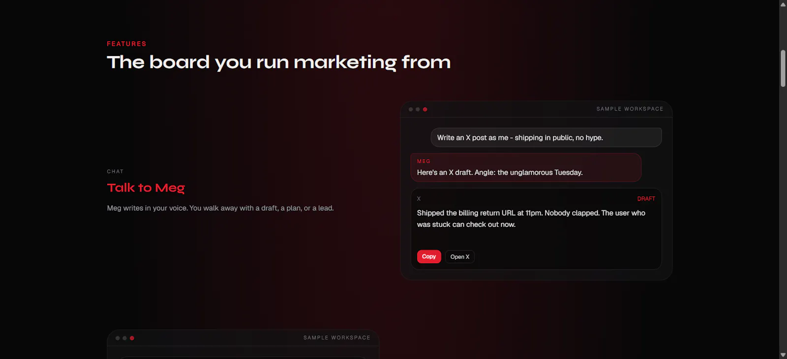 Meg screenshot 3