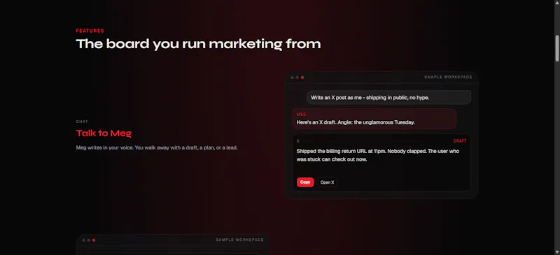 Meg screenshot 3