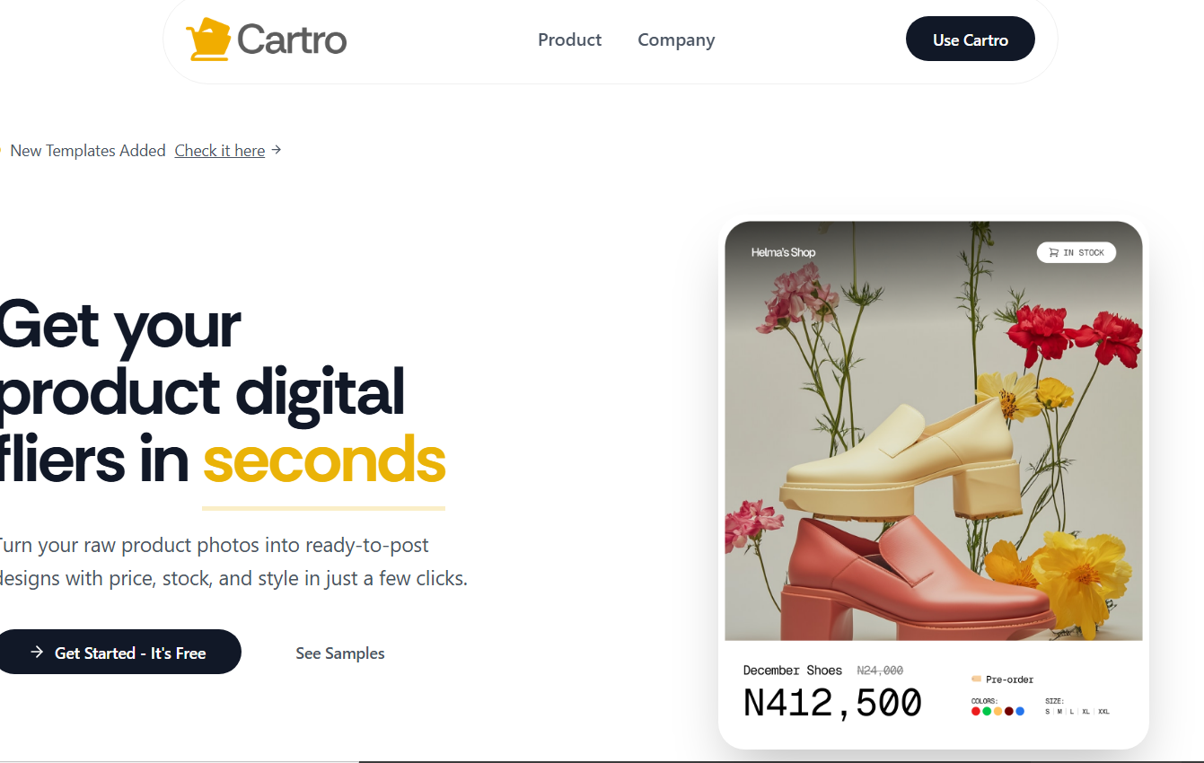 Cartro - Ottieni i volantini digitali del tuo prodotto in pochi secondi media 2