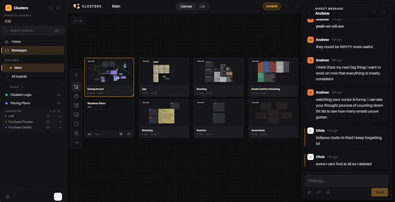 Soleil Clusters screenshot 3