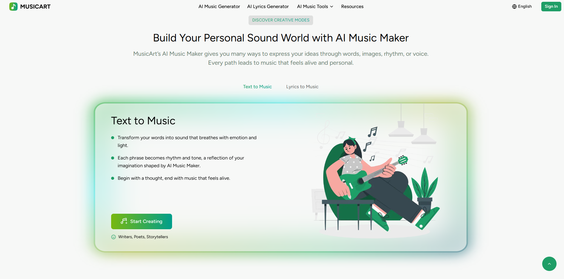 Transform Your Music into Art with AI gallery image