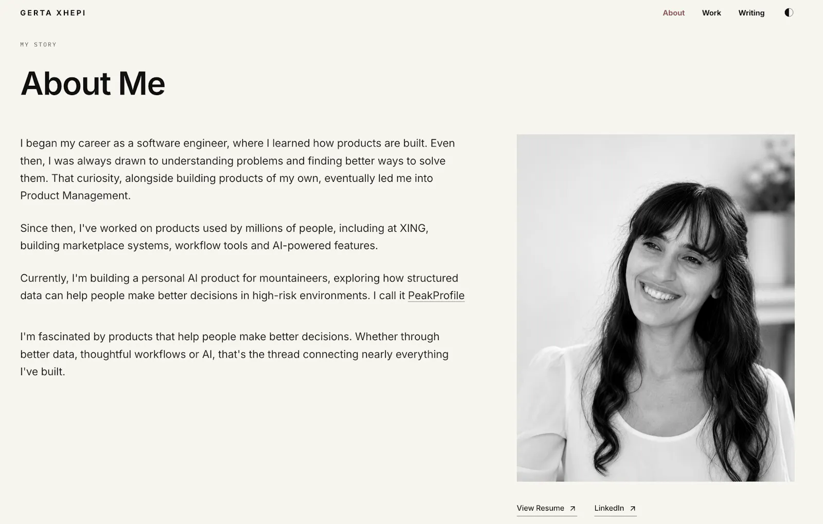 Gerta Xhepi screenshot 2