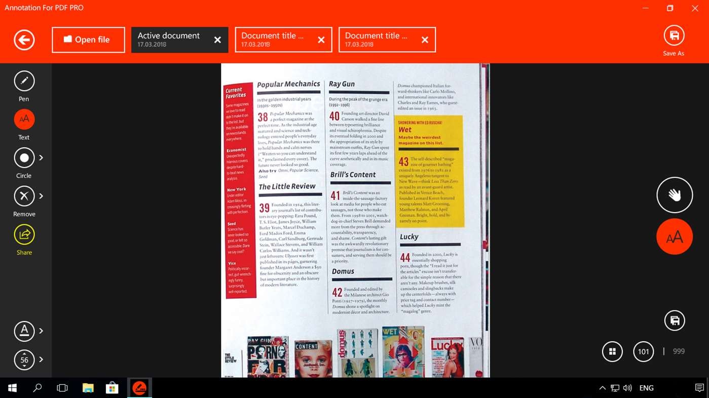 Annotation for PDF PRO gallery image