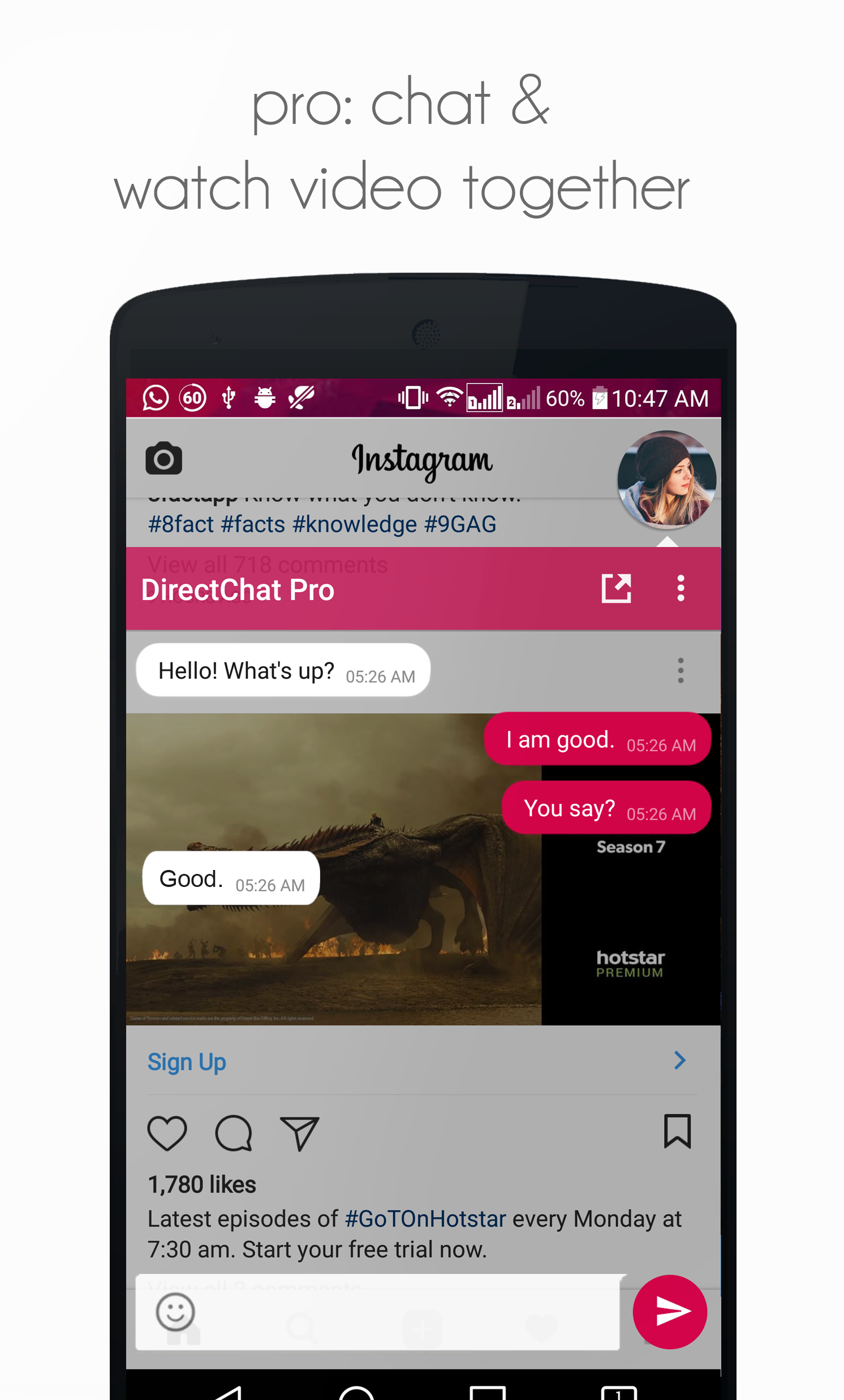 DirectChat - Facebook Like ChatHeads for All Messengers gallery image