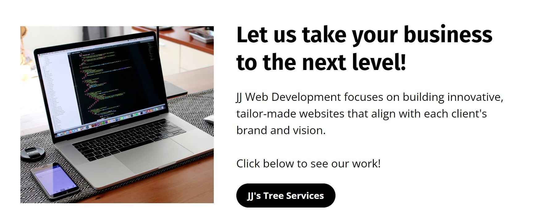 JJ Web Development - Доступный веб -дизайн для небольших местных предприятий синего воротника медиа 2